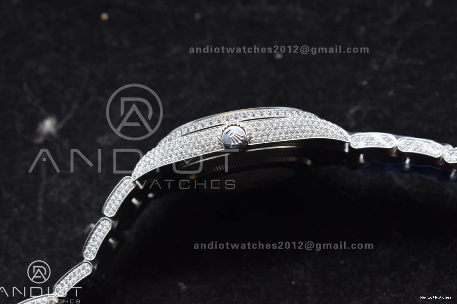 41mm ZipUp with JDF Numerical Best Diamond Date 900 Arabic DateJust Version Wheel Markers 0829